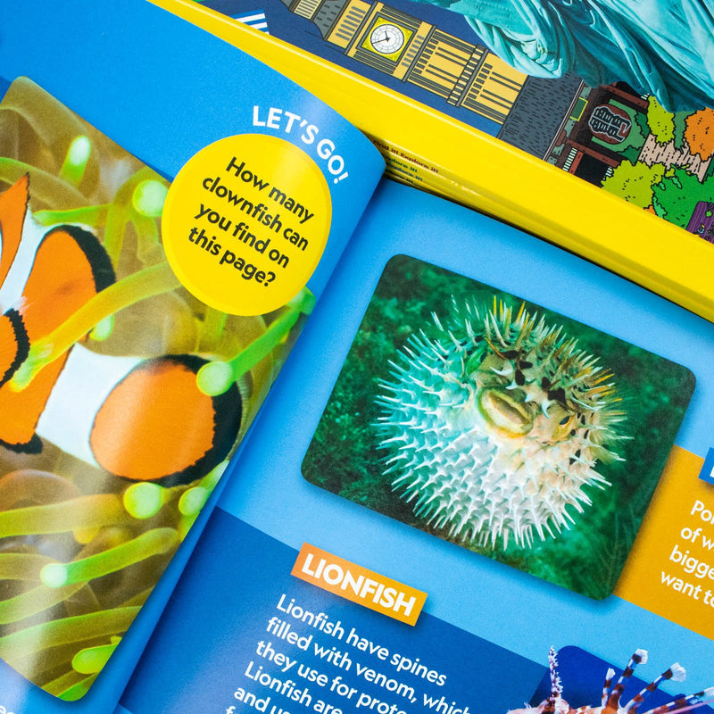 National Geographic Kids Find it! Explore it! 6 Books Collection Set (