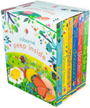 Peep Inside 6 Books Collection Box Set by Usborne | Lift-the-Flap Boar