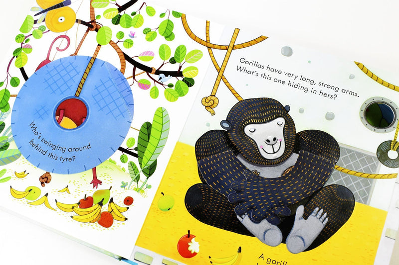 Peep Inside 6 Books Collection Box Set by Usborne | Lift-the-Flap Boar