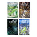The Hobbit and The Lord of the Rings 4 Books Collection Set Illustrated edition