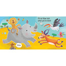 Don't Tickle the Rhino (DON'T TICKLE Touchy Feely Sound Books)