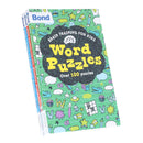 Bond Brain Training for Kids Oxford 3 Books Collection Set - Number Puzzles, Logic Puzzles, Word Puzzles