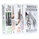 Brandon Sanderson Collection 3 Books Set (Arcanum Unbounded, Elantris and Warbreaker)