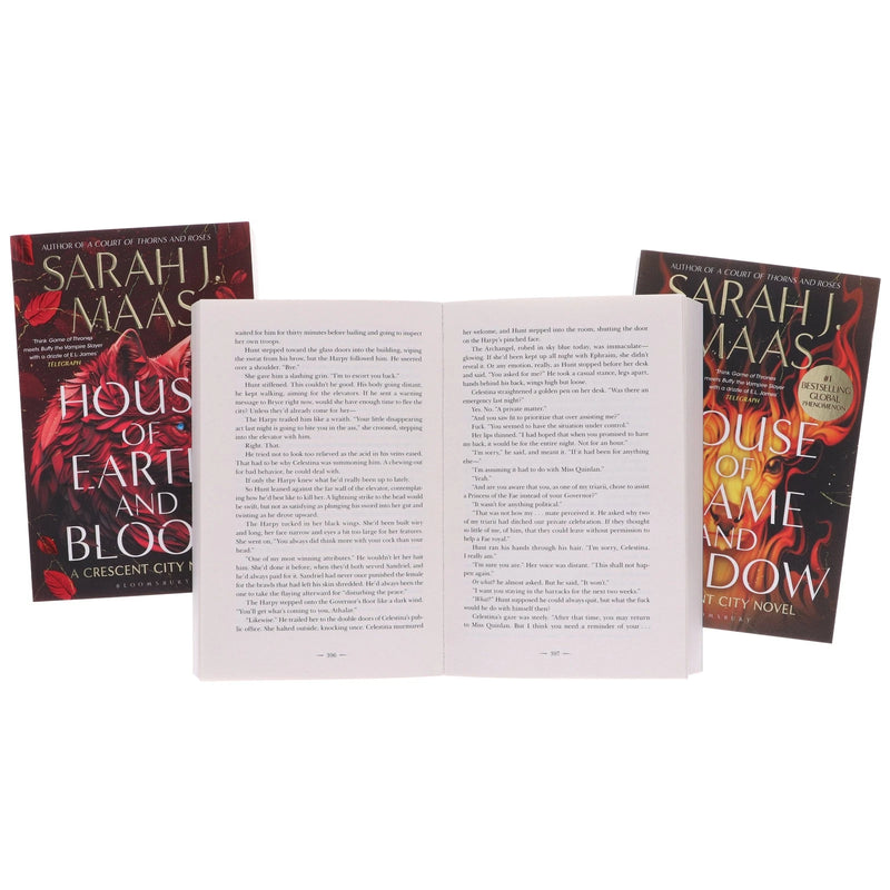 Crescent City Series 3 Books Collection Set by Sarah J. Maas (House of