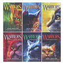 Warrior Cats Series 1 The Prophecies Begin - 6 Books Collection Set By Erin Hunter NEW COVER
