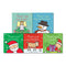 Usborne Touchy-feely Christmas 5 Books Collection Set My Santa, Reindeer, Elf, Angel, Snowman