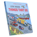Look Inside Things That Go (Usborne Look Inside)