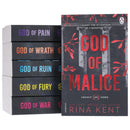 Legacy of Gods Series 6 Books Collection Set By Rina Kent (God of Pain, God of Fury, God of Ruin, God of War, God of Malice and God of Wrath)