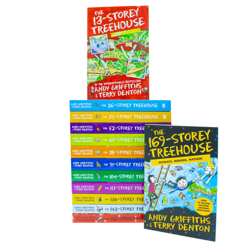 Andy Griffiths books The Treehouse Collection 12 Books Set