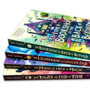 The House at the Edge of Magic Series 4 Books Collection Set (The Lighthouse at the World's End, The House at the Edge of Magic, The Tower at the End of Time and The Bookshop at the Back of Beyond)