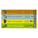 Usborne Touchy-Feely Books Thats Not My Zoo Collection 4 Books Set Llama Zebra Koala Giraffe