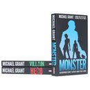 Monster Series 3 Book Set by Michael Grant – Monster, Villain & Hero YA Sci-Fi Thriller Collection
