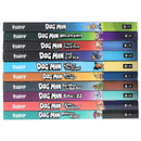 Dog Man Series 10 Books Collection Set by Dav Pilkey Mothering Heights, Grime and Punishment, Fetch-22, For Whom the Ball Rolls, Brawl of The Wild