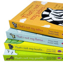 Usborne Touchy-Feely Books Thats Not My Zoo Collection 4 Books Set Llama Zebra Koala Giraffe