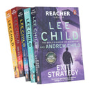 Jack Reacher Series (26-30) Collection 5 Books Set By Lee Child (Better Off Dead, No Plan B, The Secret, In Too Deep, Exit Strategy)
