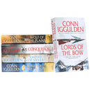 Conqueror Series Collection 5 Books Set By Conn Iggulden Wolf Of The Plains, Lords Of The Bow, Bones of the Hill, Empire Of Silver, Conqueror