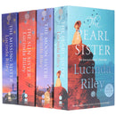 Lucinda Riley The Seven Sisters Series 4 Books Collection Set (The Pearl Sister, The Moon Sister, The Sun Sister, The Missing Sister)