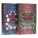 The Crimson Moth Series 2 Books Collection Set By Kristen Ciccarelli (The Crimson Moth and The Rebel Witch)
