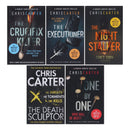 Robert Hunter Thrillers 5 Books Collection Set by Chris Carter (The Crucifix Killer, The Night Stalker, One by One, The Executioner, The Death Sculptor)