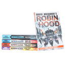 Robin Hood (Volume 6-10) by Robert Muchamore 5 Books Collection Set (Fire and Frost, Blasts and Betrayal And Fury, Bandits, Dirt Bikes and Trash, Prisons, Parties and Powerboats, Ballots and War and Peas)