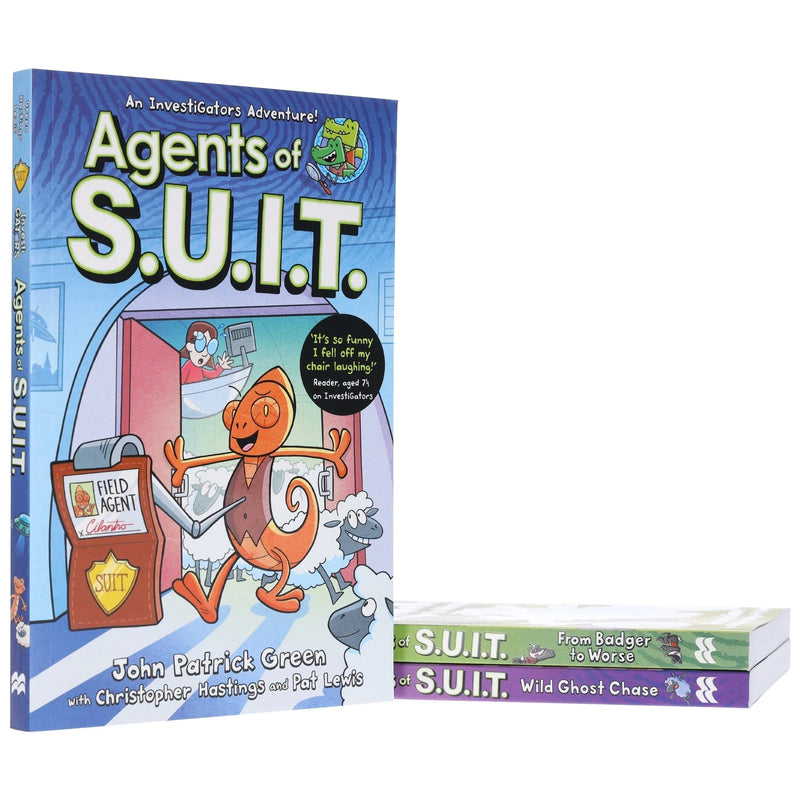 Investigators: Agents Of S.U.I.T. Series 3 Books Collection Box Set By