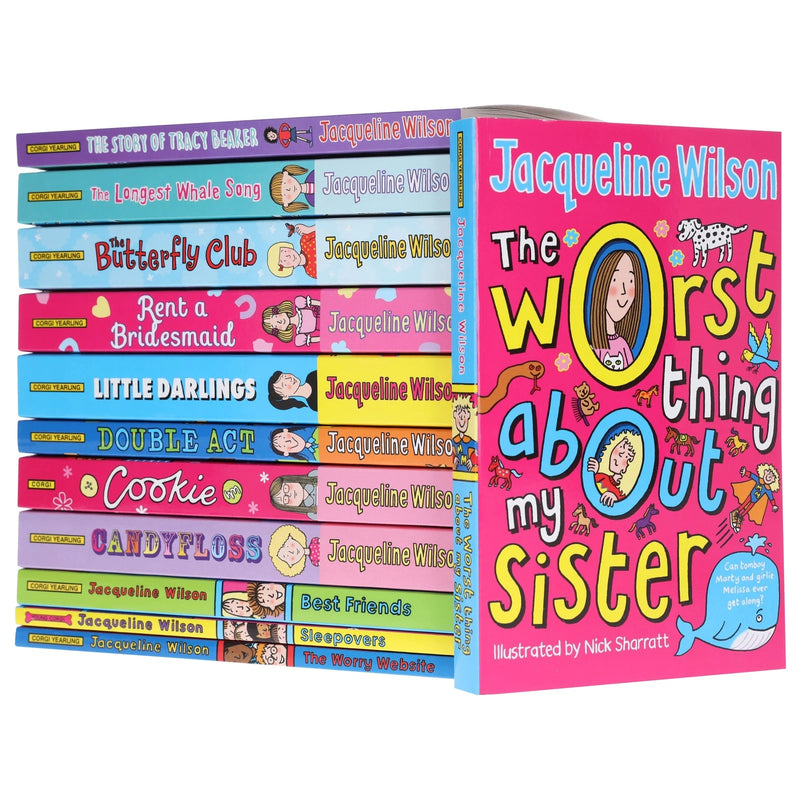 Jacqueline Wilson books Collection 12 Stories Books Box Set