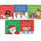 Usborne Thats Not My Christmas Series 5 Books Collection Set Christmas Fairy, Elf, Santa, Donkey, Reindeer
