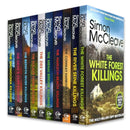DI Ruth Hunter Series 1-10 Books Collection Set By Simon McCleave | Crime Thriller Novels