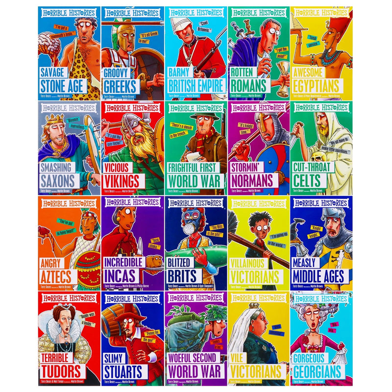 horrible histories books Blood Curdling