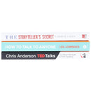 How to Talk to Anyone, TED Talks and The Storyteller's Secret 3 Books Collection Set