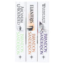 Brandon Sanderson Collection 3 Books Set (Arcanum Unbounded, Elantris and Warbreaker)