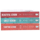 The Vipers Series 3 Books Collection Set by Rina Kent (Beautiful Venom, Sweet Venom and Tempting Venom)