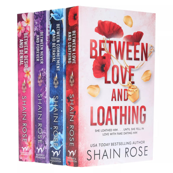 Hardy Billionaires Series By  4 Books Collection Set (Between Desire And Denial, Between Commitment And Betrayal, Between Love And Loathing, Between Never And Forever)