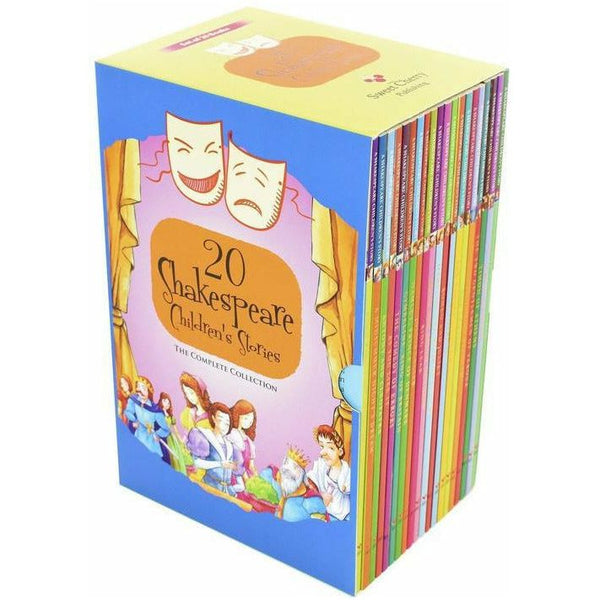 BOX MISSING - Shakespeare Stories Collection Pack Box Set 20 Childrens Books Shakespeare For Children Romeo And Juliet Macbeth Othello The Tempest