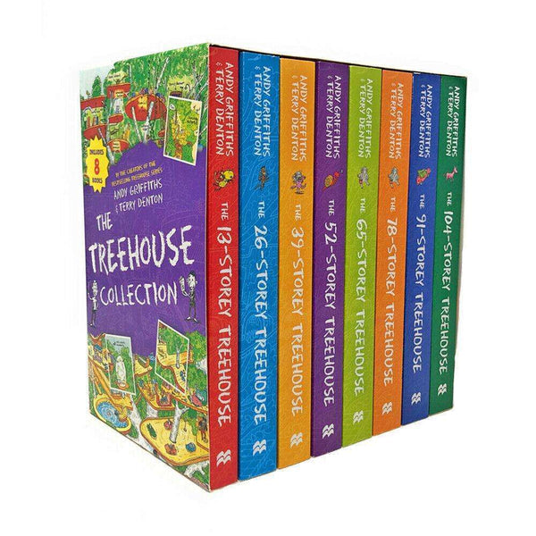The 13 Storey Treehouse Collection 8 Books Set By Andy Griffiths