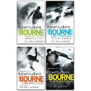 Robert Ludlum The Bourne 4 Books Set Pack ( The Bourne Sanction, The Bourne Betrayal, The Bourne Objective, The Bourne Imperative)