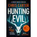 Chris Carter Robert Hunter Thriller Collection 5 Books Set (Hunting evil,Written in blood,The crucifix killer,The night stalker,The death sculptor)