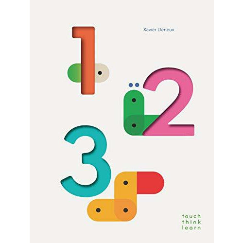 ["Board book", "Early Learning Books", "Early Learning Books on Numbers & Counting", "Early Learning Books on Sense & Sensation", "TouchThinkLearn 123", "Xavier Deneux"]