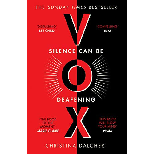 VOX: One of the most talked about dystopian fiction books and Sunday Times best sellers by Christina Dalcher