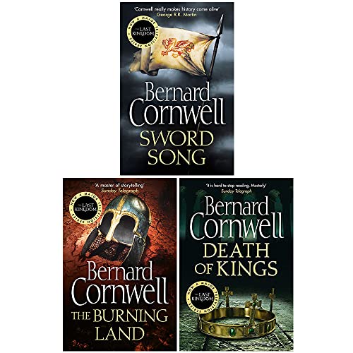 The Last Kingdom Saxon Tales Series 4-6 Books Collection Set By Bernard Cornwell