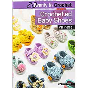 20 To Crochet Crocheted Baby Shoes By Val Pierce