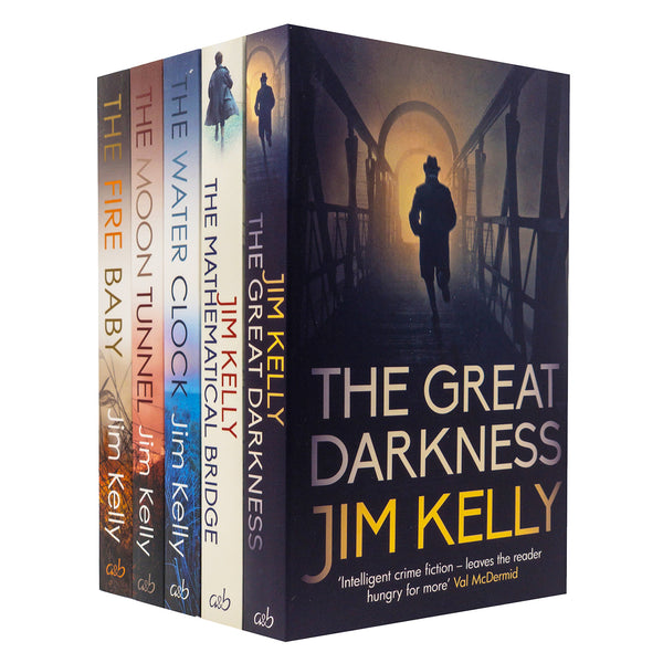 Jim Kelly Collection 5 Books Set Dryden Mysteries Series (Vol 1-5)