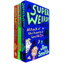 Jim Smith Super Weird Mystery Collection 3 Books Set (Attack of the Haunted Lunchbox, Danger at Donut Diner, My Pencil Case is a Time Machine)