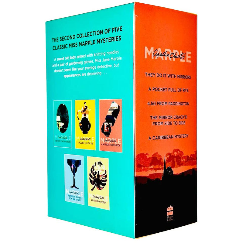 ["4.50 from Paddington", "9780008601997", "A Caribbean Mystery", "A Pocket Full of Rye", "Agatha Christie", "agatha christie book collection", "agatha christie book set", "agatha christie books", "agatha christie books in order", "agatha christie box set", "agatha christie collection", "agatha christie miss marple", "agatha christie miss marple book set", "agatha christie missing", "agatha christie mysteries series books", "agatha christie mystery series books in order", "agatha christie novels", "agatha christie novels in order", "agatha christie series", "agatha christie's marple", "british detective stories", "fiction classics", "jane marple", "miss marple 5 books", "miss marple books in order", "miss marple series", "murder books", "murder mystery series", "mystery series books", "The Mirror Crack’d From Side to Side", "They Do It With Mirrors", "women sleuths"]