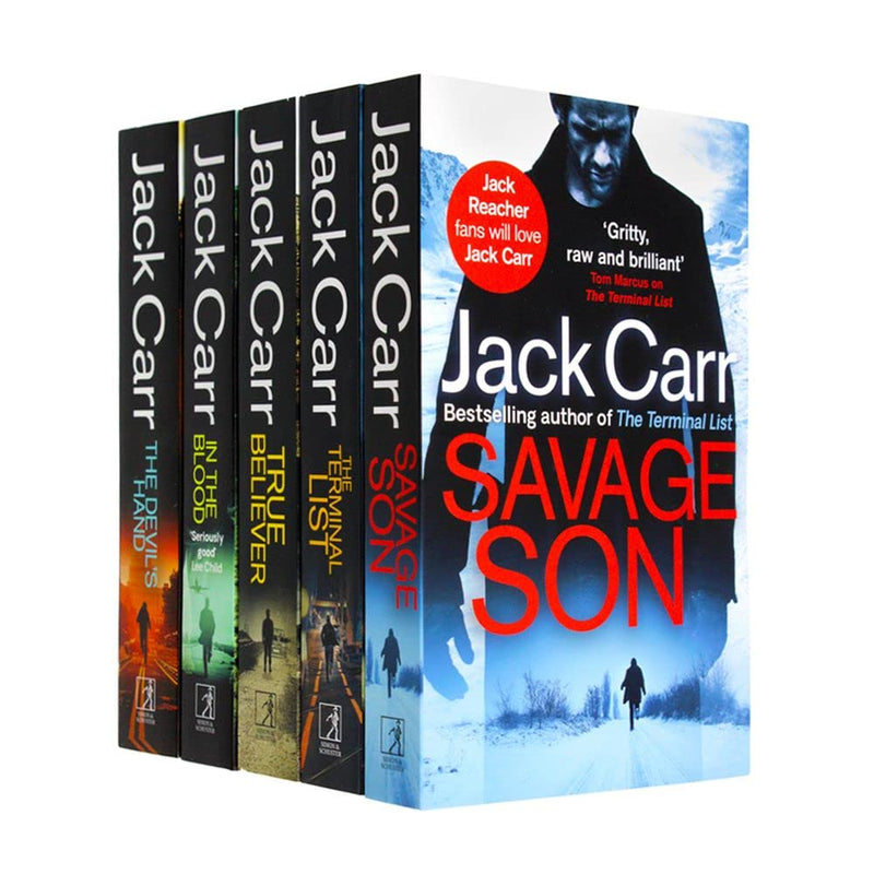 ["9789526544991", "bestselling author", "bestselling author of jack reacher", "chris pratt jack carr", "family neurosurgery", "fiction books", "in the blood", "jack carr", "jack carr book collection", "jack carr book collection set", "jack carr books", "jack carr collection", "jack carr james reece", "jack carr james reece book collection", "jack carr james reece book collection set", "jack carr james reece books", "jack carr james reece collection", "jack carr james reece series", "jack carr series", "jack reacher", "political fiction", "political thrillers", "reece james", "savage son", "soon to be a tv series chris pratt", "the devil's hand", "the terminal list", "thrillers books", "true believer"]