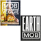 MOB Veggie Feed 4 or more for under £10 By Ben Lebus & Earth Mob By Mob Kitchen Collection 2 Books Set