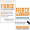 Fierce Series 2 Books Collection Set by Susan Scott (Fierce Leadership, Fierce Conversations)