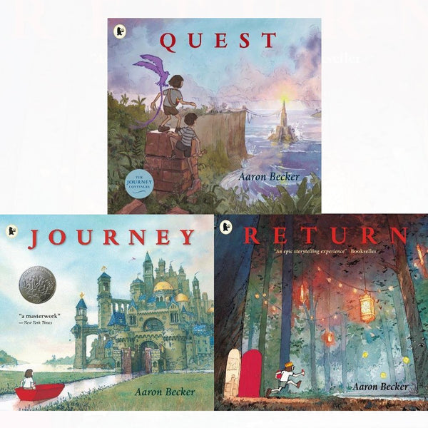 Journey Trilogy Collection 3 Books Set - Journey, Quest, Return by Aaron Becker