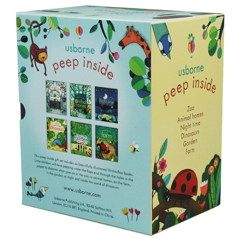 ["9781474927314", "9781474946360", "activity book for children", "Activity Books", "activity books for children", "anna milbourne", "board books for toddlers", "Children Activities", "Children Activity Book", "Children Activity Books", "Childrens Activity books", "Childrens Books (3-5)", "cl0-PTR", "Infants", "peep inside animal homes", "peep inside dinosaurs", "peep inside gift set", "peep inside night-time", "peep inside the farm", "peep inside the garden", "peep inside the zoo", "simona dimitri", "usborne", "usborne books set", "usborne collection", "usborne peep inside collection"]