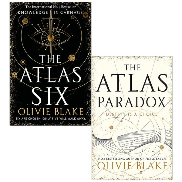 Atlas Series 2 Books Collection Set By Olivie Blake (The Atlas Six, The Atlas Paradox [HB])